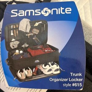 Samsonite Black Trunk Organizer Locker